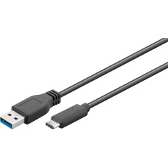 "High-Performance MicroConnect Gen1 USB C-A Cable 0.15m - USB3.1CA0015"